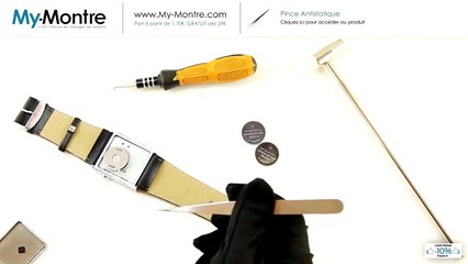 Remplacer facilement batterie lithium d'une montre LED