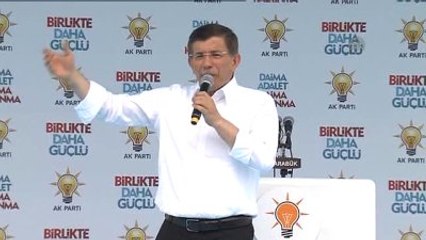 Davutoğlu: "Hdp Genel Başkan Yardımcısı Bir Terör Örgütüne (Dhkp-C) Açıkça Teşekkür Etti"