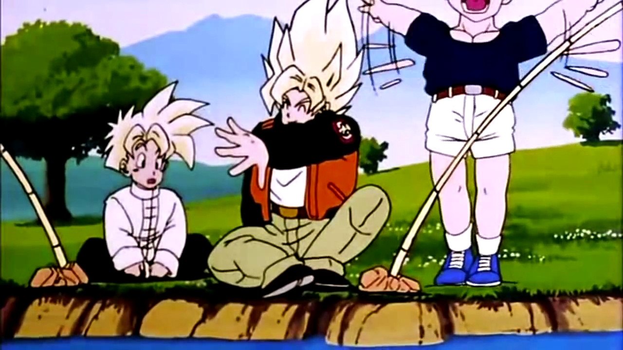 DragonBallZ Krillin Throws a Rock At Goku video Dailymotion