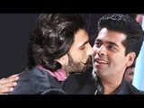 OMG: Ranveer Singh Smooches Karan Johar In Public - BT