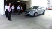 Self-parking Volvo XC60 Car Accident - City Safety System Fail