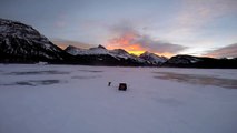 Amazing Sunrise Time Lapse Rocky Mountains GoPro Hero 3 