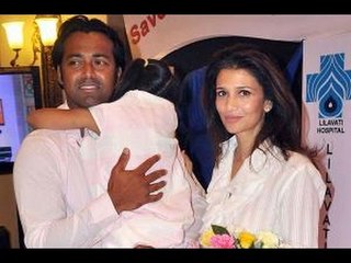 Leander Paes Rhea Pillai Spend Time Together In London - BT