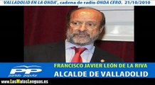 León de la Riva, alcalde de Valladolid se burla como un viejo verde sexista de Leire Pajín