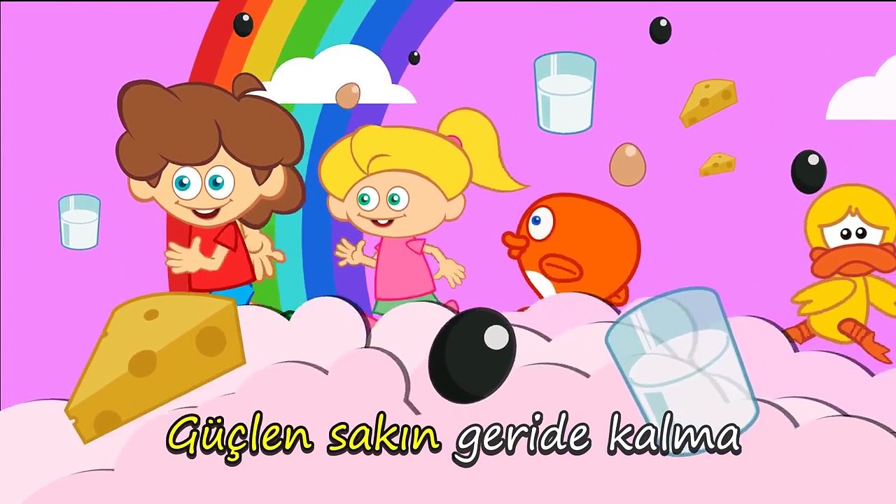 Güçlen Geride Kalma (Kahvaltı Şarkısı) Adisebaba Sevimli Dostlar Çocuk Şarkıları