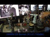 Knickertoker going HAMM v. Dome-less Nail Slide w/ Leisure Glass Vertigo 54 Arm Bubbler - Wax/Oil