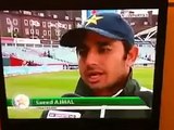 Saeed Ajmal ki English Mashallah - YouTube