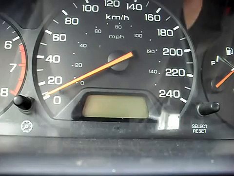 Resetting 1998-2002 Honda Accord Maintenance Required Light