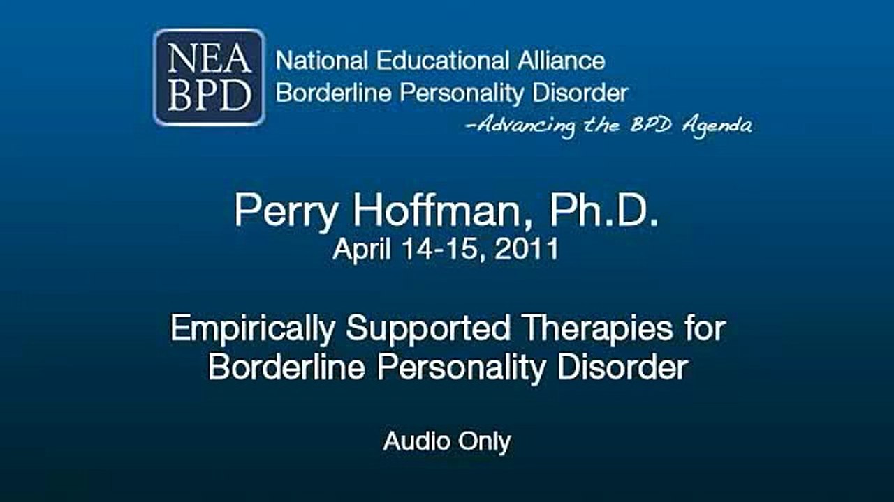Welcome and Opening Remarks - Perry D. Hoffman, PhD