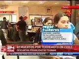Noticias sobre el terremoto de Chile TVN