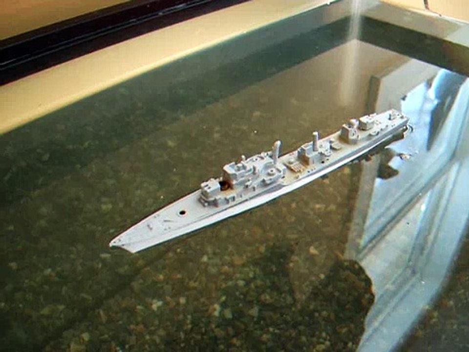 Sinking Model Ship
