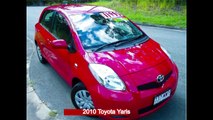 2010 Toyota Yaris NCP90R MY10 YR Cherry 5 Speed Manual Hatchback