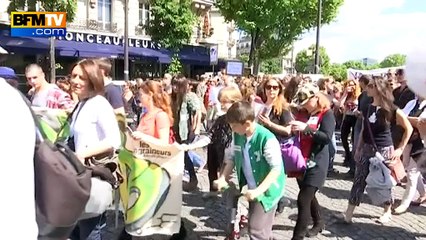 Télécharger la video: OGM: des milliers de manifestants défilent contre Monsanto