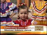 Tiny dancers perform traditional Mexican folkloric dance