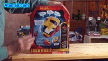 Iron Man 2 Helmet Toy Review Unboxing Iron Man Toys