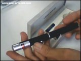 200mW Green Laser Pointer Pen Black