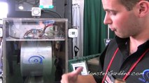 Sealed Grow Room HVAC Ventilation & Air Cooling Air Conditioning Sealed Garden Setup Example