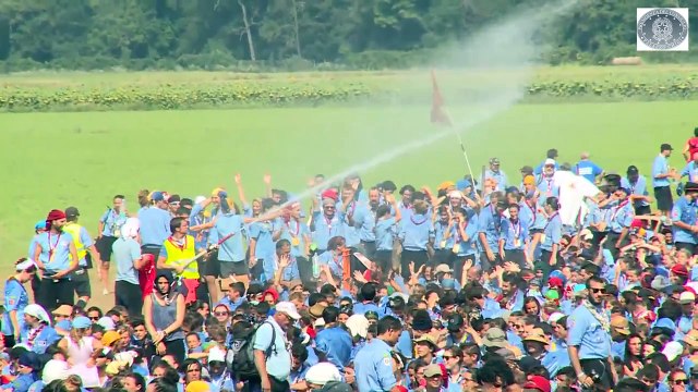 Il Presidente del Consiglio dei Ministri Matteo Renzi al raduno degli scout a San Rossore (Pisa)