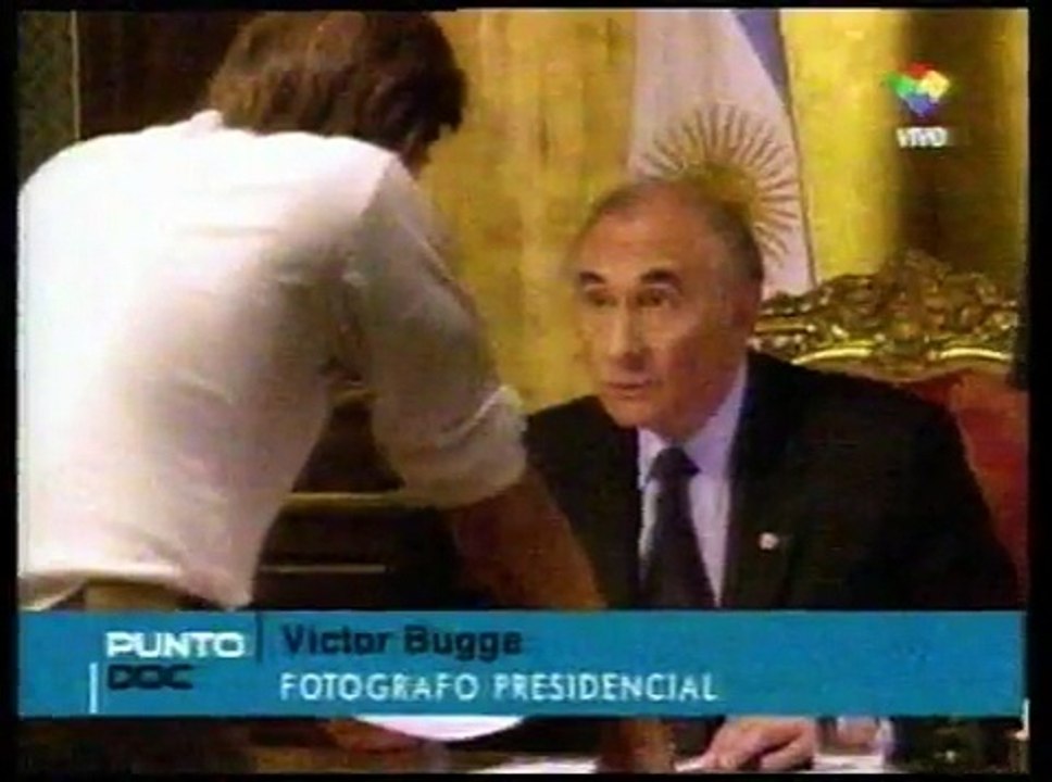 Punto Doc - Entrevista a Víctor Bugge (fotógrafo presidencial) 19 y 20 diciembre