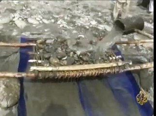 إستخراج معدن الذهب في أفغانستان