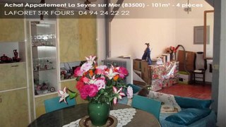 A vendre - Appartement - La Seyne sur Mer (83500) - 4 pièces - 101m²