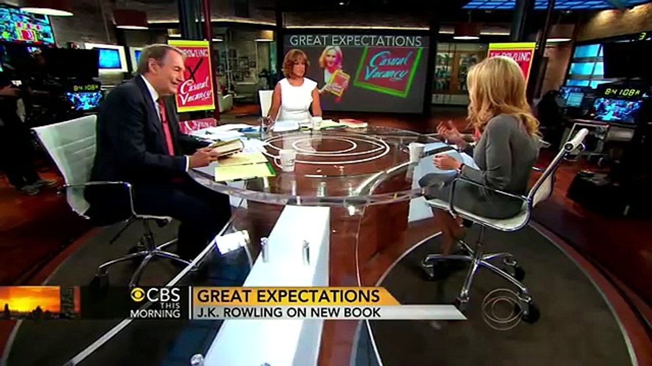 JK Rowling interviewed in New York