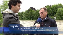 Hochwasser in Ulm und Neu-Ulm: Das Schlimmste ist überstanden