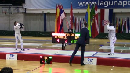 Porec 2015 finale FDV4 Demaille Arskaya 2eme reprise