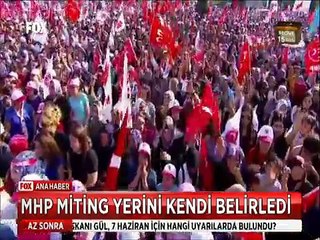 MHP Meydan tartışmasına son noktayı koydu 'Mitingi Kazlıçeşme'de yapacağız'