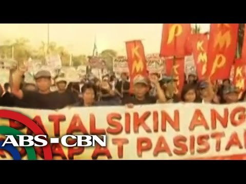 SONA protesters seek PNoy's ouster over DAP