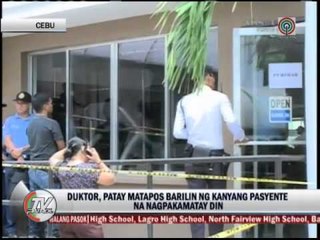 Hospital patient kills doc, then self