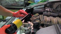 Engine oil change Mercedes ML320