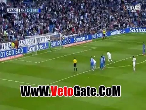 كريستيانو رونالدو يتقدم بالهدف الثالث ريال مدريد فى خيتافى