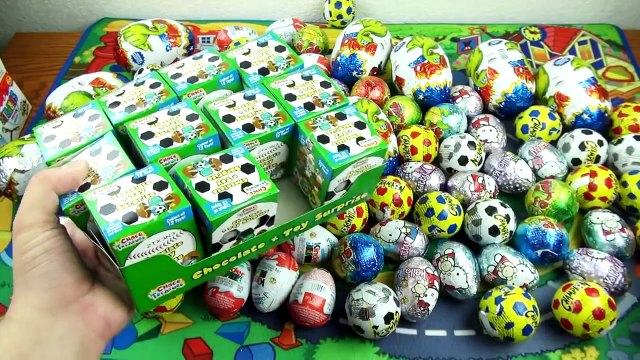 100 surprise eggs,Peppa pig, Mickey mouse, Kinder Surprise , Lion King, Toys Story, Ninja Turtles 1