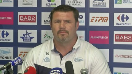 Rugby - Top 14 - Bayonne : Noriega «Merci au public»