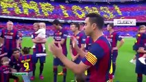 FC Barcelona La Liga 2015 Champions Final Ceremony(Celebrations) - FC Barcelona vs Deportivo 2-2