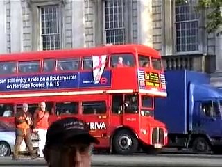 Last day of the Routemaster bus in London