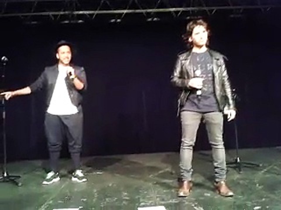 " Tu pense à elle "  Mickael Miro et Slimane -  Show case Marie-Antoinette - Espace Culturel E-Leclert Niort 06/05/2015
