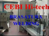 CEBI hi-tech  Rame Saldobrasatura  Copper  Coil Brazing Welding Machine  for coils