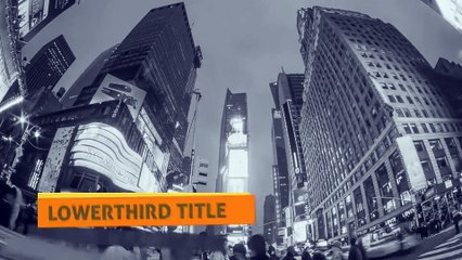 After Effects Project Files - Lowerthirds and Credit Titles - VideoHive 9986370