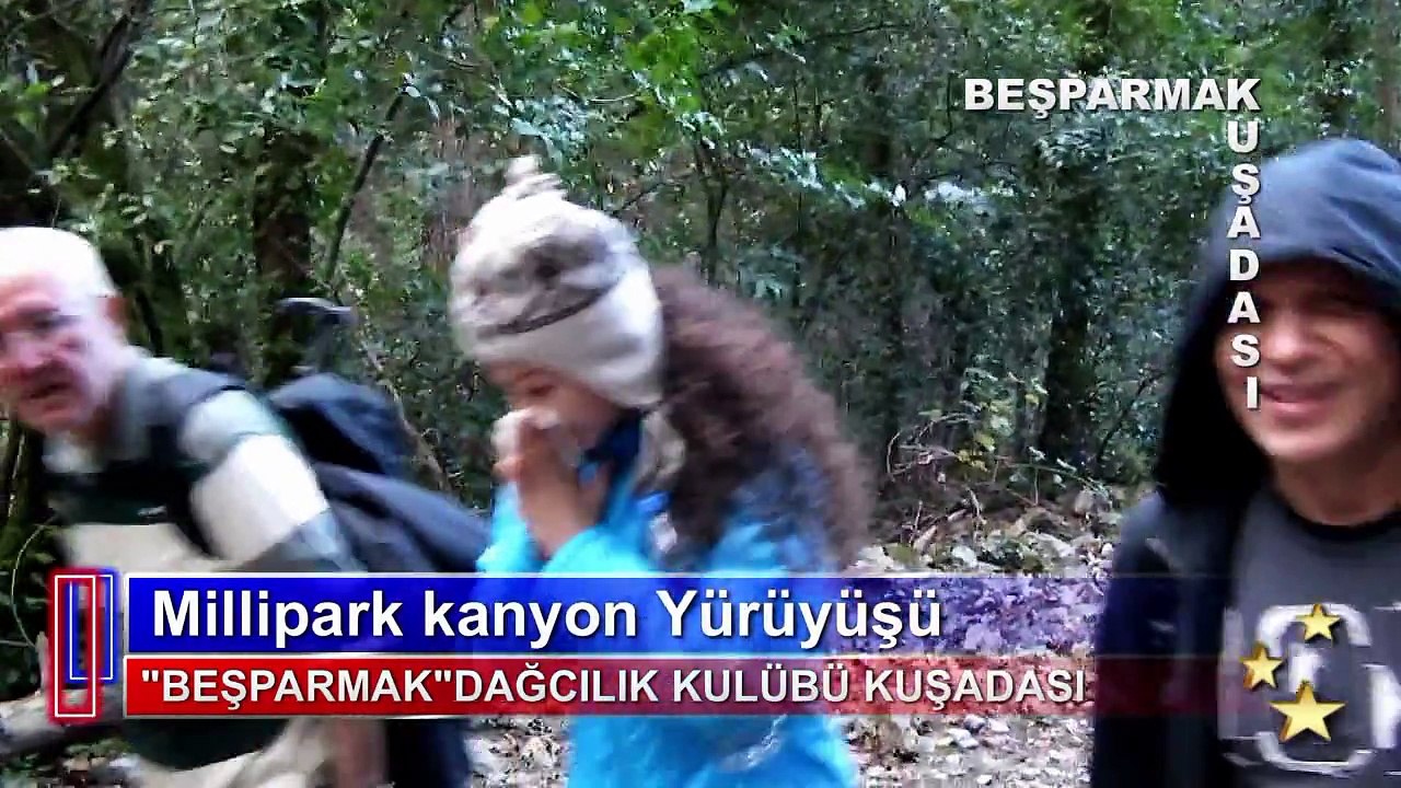 BEŞPARMAK Dağcılık Kulübü Kuşadası Kanyon Faaliyeti