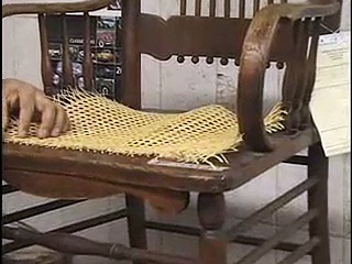 Twilight Becomes Night: Veteran’s Chair Caning and Repair