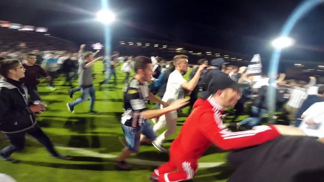 La folle soirée d'Angers Sco pour la montée en Ligue 1