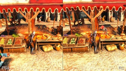 The Witcher 3 PS4 vs PC Comparison