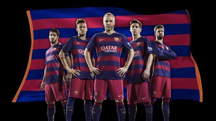 Nike and FC Barcelona unveil bold new home and away kits for 2015-16