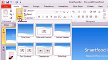 PowerPoint 2010 Tutorial 4 of 6 - PowerPoint Charts and PowerPoint Tables