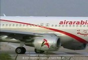 Airarabia Airbus A320 (A6-ABO) take off Alexandria airport