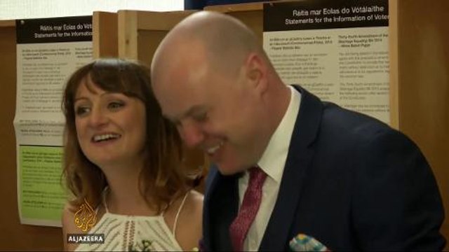 Celebrations as Ireland approves gay marriage