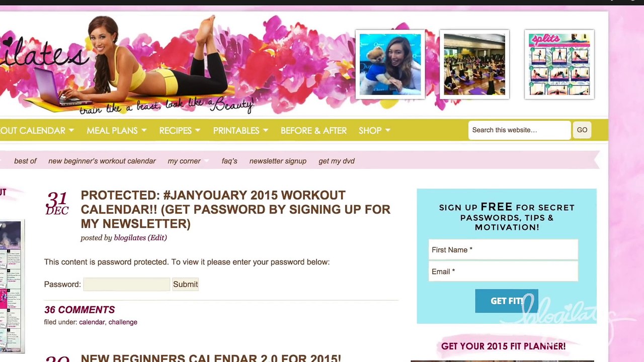 30 Day Flat Abs Challenge for 2015!