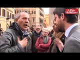 Montecitorio, un disoccupato a Civati: 